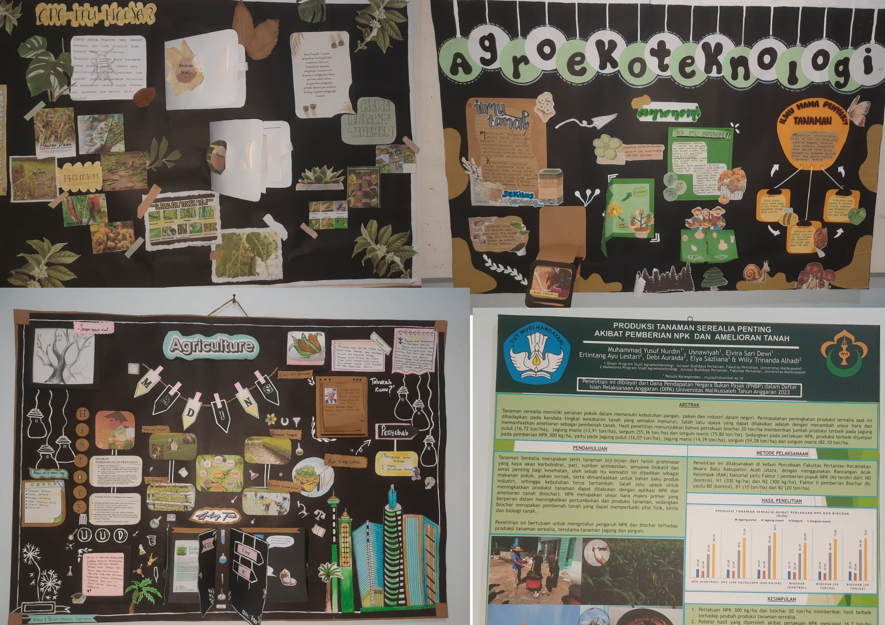 Jurusan Budidaya Pertanian Unimal Mengadakan Pameran Penelitian dan Pengabdian